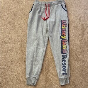 Women’s Gray Disneyland Resort Joggers with Red Accents